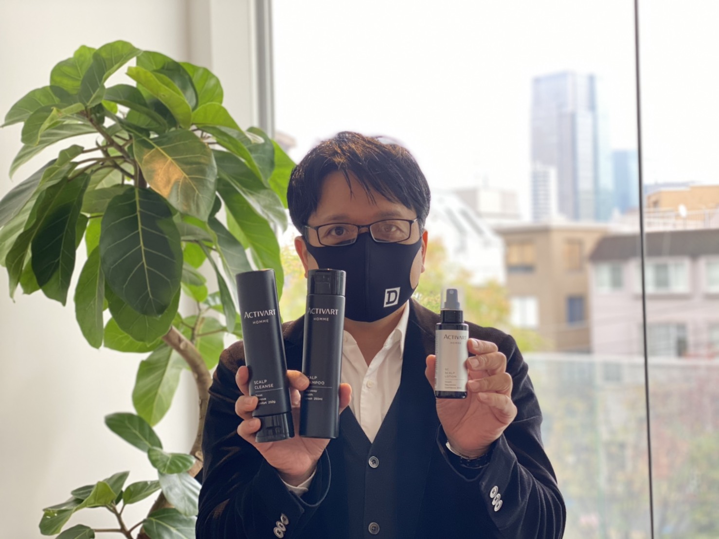 自社商品を本気で試してみたその３ Scスカルプローション オム編 Activart アクティバート